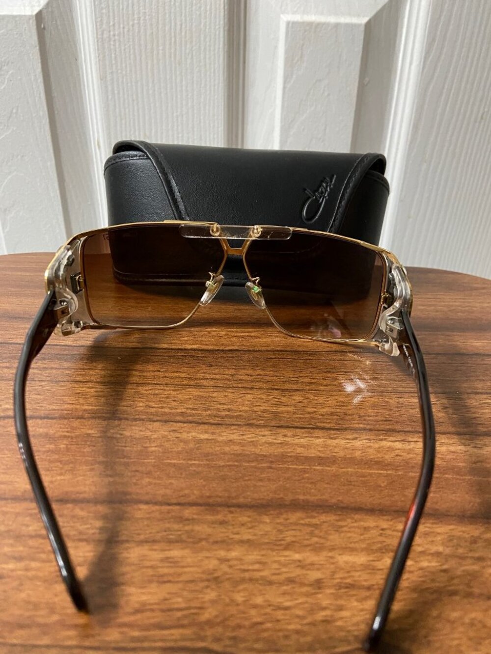 Cazal Legends 951 Sunglasses 097 Gold Unisex - Picture 3 of 4